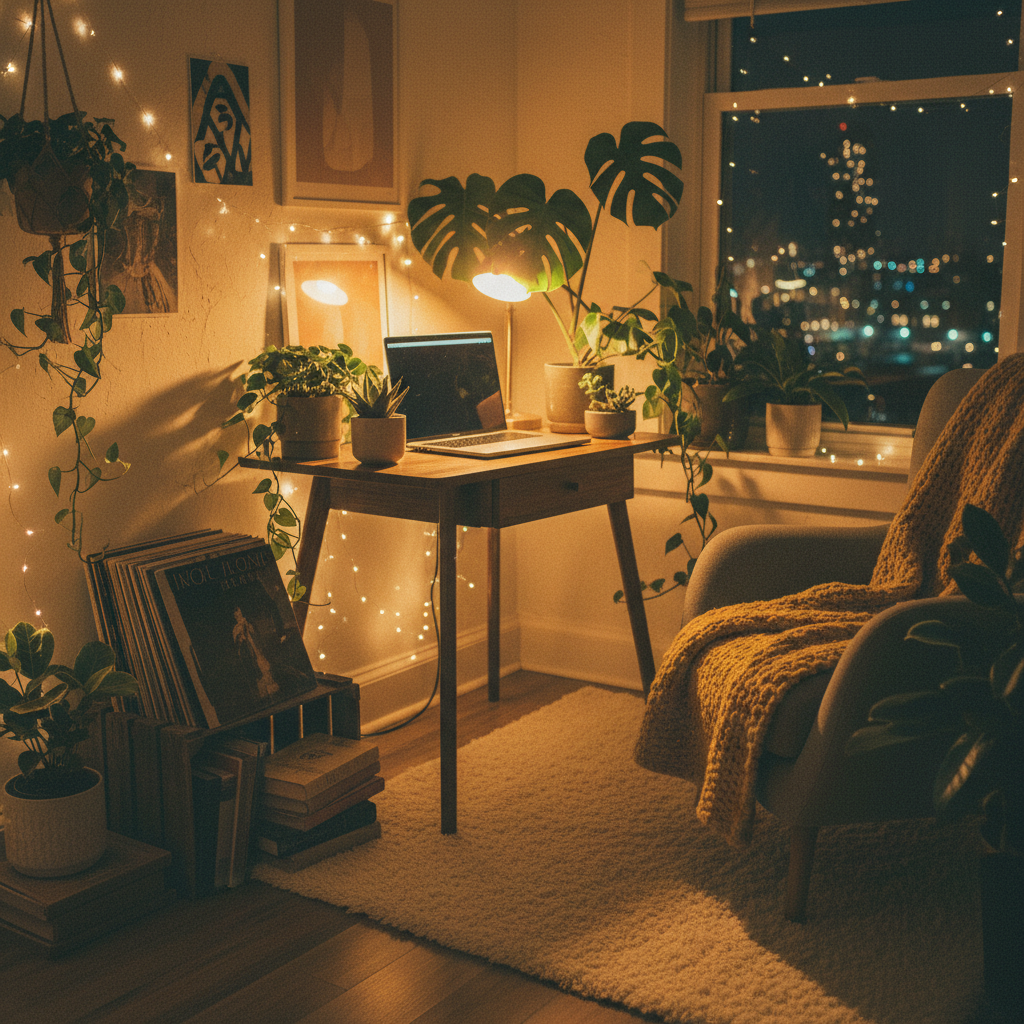 Design My Desk Setup — a desk setup rendered into a real room